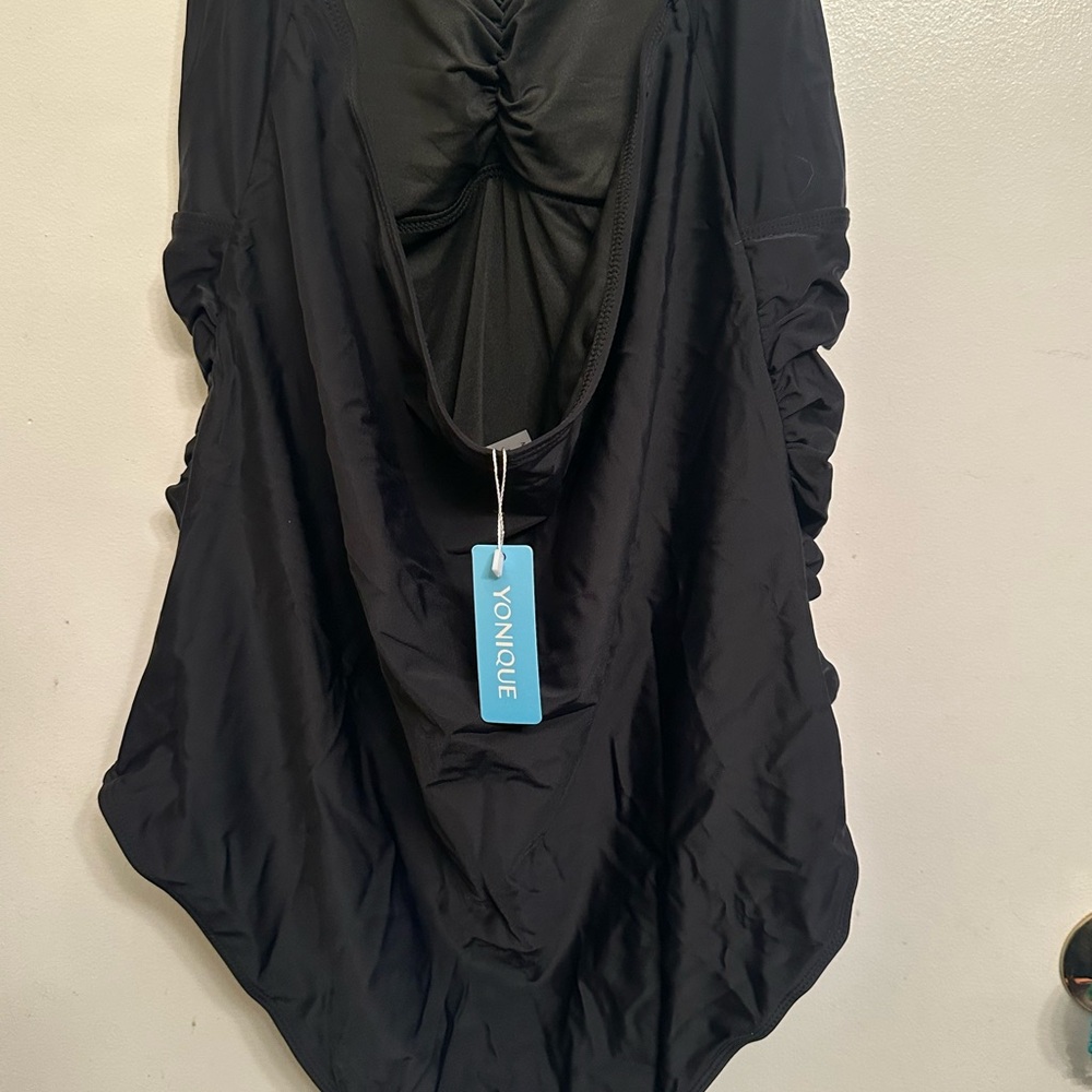 Yonique Black Swimsuit
